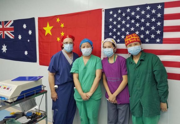 Our International Team in Zhaotong, China