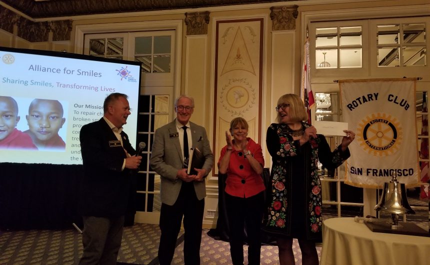 AFS honored at San Francisco Rotarian Meeting