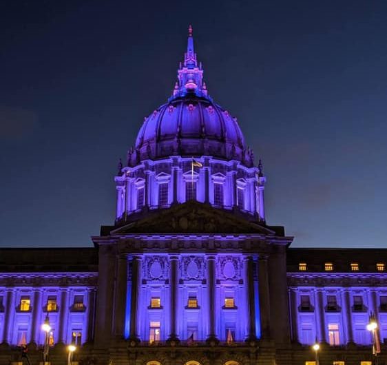 San Francisco City Hall pays tribute to AFS